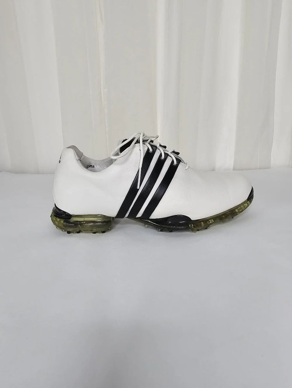 Adidas Adipure Climaproof Traxion Golf Shoes White Leather LavStyle #816373